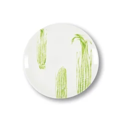 Assiette à dessert épi de maïs en porcelaine - Ø 21 cm