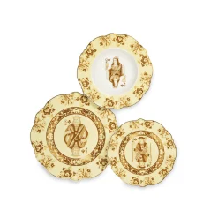 Assiette Bari - Jaune