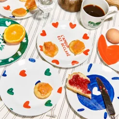 Assiette Coeurs All-Over