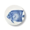 Assiette creuse Poisson en porcelaine - Ø 20 cm