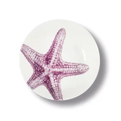 Assiette creuse Étoile de mer en porcelaine - Ø 20 cm