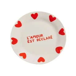 Assiette l'Amour est déclaré