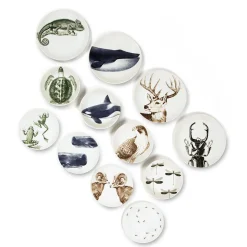 Assiette plate - Cerf