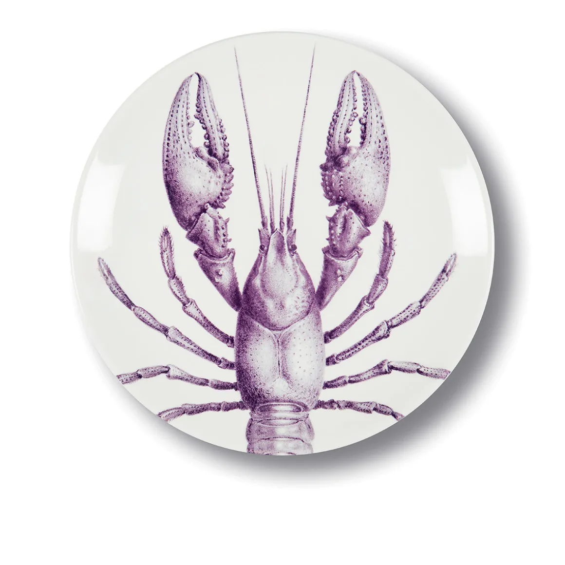 Assiette plate Homard en porcelaine - Ø 27 cm
