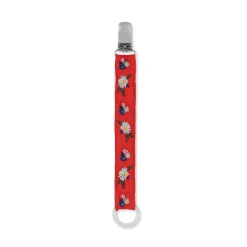 Attache-Tétine Vintage - Blossom Rouge