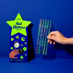Autocollants pour Ongles Glow Party