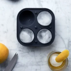 Bac à glaçons Sphère Noir