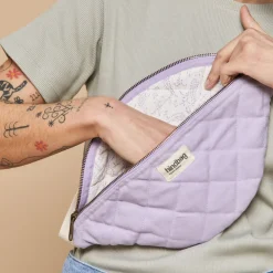 Banane Olivia Matelasse Lilas