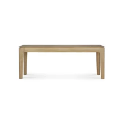 Banc Bok Chêne 126 x 35 x h 46 cm