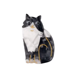 Barrette - Chat Noir u0026 Blanc