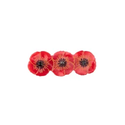 Barrette Coquelicot