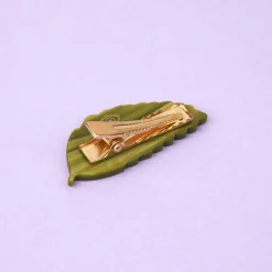Barrette Feuille de Châtaignier