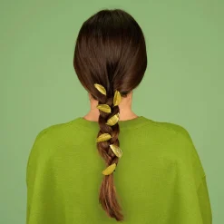 Barrette Feuille de Châtaignier