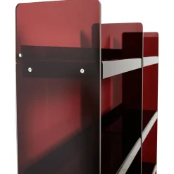 Bibliothèque en acrylique - 160 cm - Marron Smoke