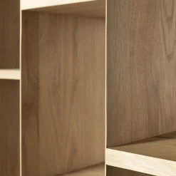 Bibliothèque Stairs en chêne - 103 cm