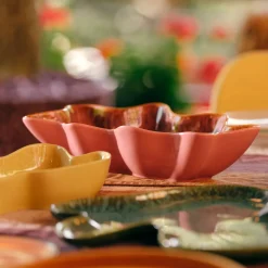 Bol Shell Serving - L 41 cm x l 24 cm - Corail