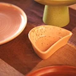 Bol Shell Tapas - L 14 cm x l 11 cm - Speckled