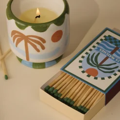 Boîte d'allumettes A Dopo - Palmier