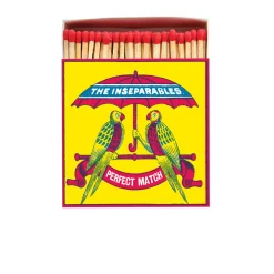 Boîte d'allumettes Inseparables