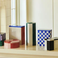 Boîte Tin à carreaux