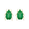 Boucles D'Oreilles Scarabée
