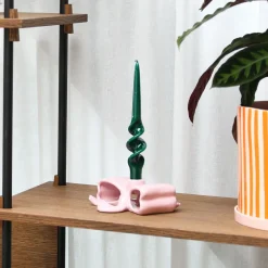 Bougeoir Ruban - Rose