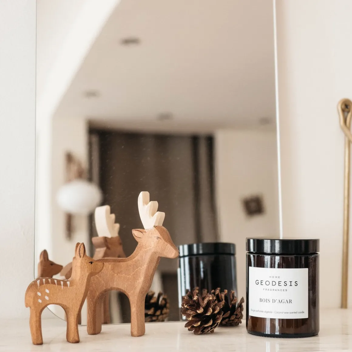 Bougie végétale parfumée - Bois dagar