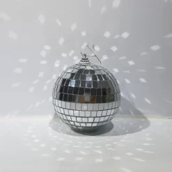 Boule Disco Ø 10 cm - Argent