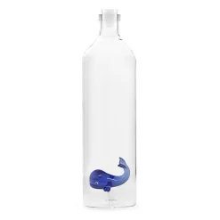 Bouteille Baleine bleue Atlantis en verre borosilicate - 1,2 L