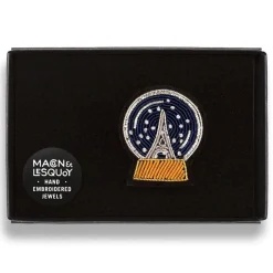 Broche Boule à Neige Paris