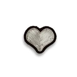 Broche Coeur - Argent