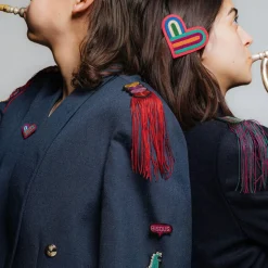 Broche Coeur en cage