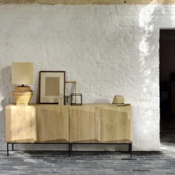 Buffet Stairs en chêne - 4 portes