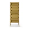 Cabinet Space Drawer - 45 x 40 x 113 cm - Sage u0026 Cream