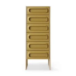 Cabinet Space Drawer - 45 x 40 x 113 cm - Sage u0026 Cream