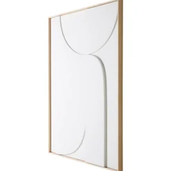 Cadre Relief Art B - 100 x 123 cm - Blanc XL