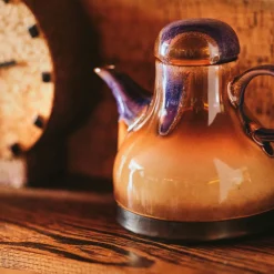 Cafetière Afternoon en Céramique 70'S - 19 x 14 x 17.7 cm