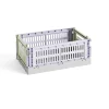 Caisse Crate Mix S - Lavande / Vert