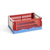 Caisse Crate Mix S - Rouge / Bleu