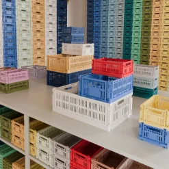 Caisse Crate S - Gris Clair