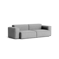 Canapé Mags Soft Low 2.5 places - Combinaison 1 - Hallingdal 166 - Coutures Dark Grey