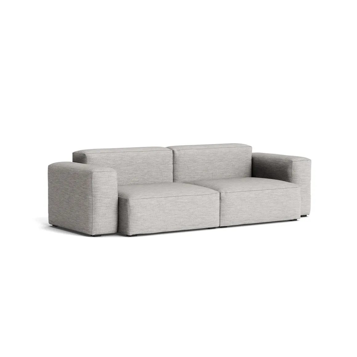 Canapé Mags Soft Low 2.5 places - Combinaison 1 - Ruskin 33 - Coutures Light Grey