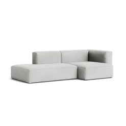 Canapé Méridienne Mags Soft 2.5 places - Combinaison 3 right - Hallingdal 116 - Coutures Light Grey