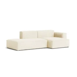 Canapé Méridienne Mags Soft Low 2.5 places - Combinaison 3 right - Hallingdal 100 - Coutures Beige