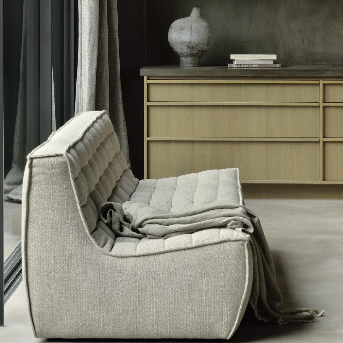 Canapé N701 - 3 places - Beige