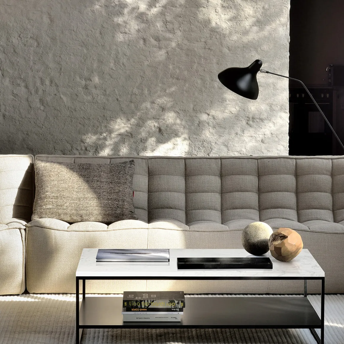 Canapé N701 - 3 places - Beige