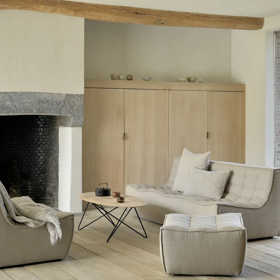 Canapé N701 - 2 Places - Beige