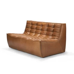 Canapé N701 - 2 Places - Old saddle