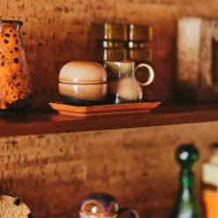 Carafe à Lait 8 am 70'S en Céramique - 9.3 x 7.5 x 8 cm