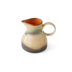Carafe à Lait 8 am 70'S en Céramique - 9.3 x 7.5 x 8 cm